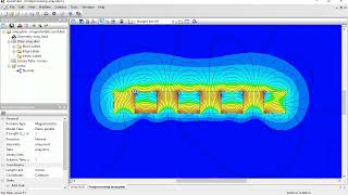 Halbach array magnetostatic simulation with QuickField FEA software [upl. by Tiemroth]