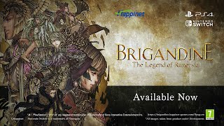 Brigandine The Legend of Runersia  Launch Trailer  PS4 [upl. by Eidnim482]