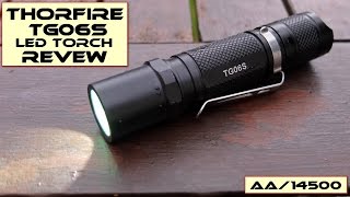 ThorFire TG06S FlashlightTorch Review [upl. by Hessler]