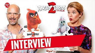 Anke Engelke amp Christoph Maria Herbst Interview  ANGRY BIRDS 2  DER FILM  FredCarpet [upl. by Mindi400]