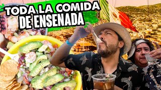 HASTA ESTO puedes comer en ENSENADA BC [upl. by Benyamin]