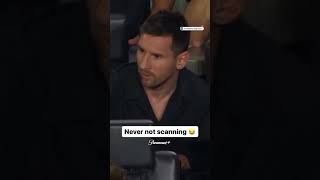 Messi is never not scanning 😂 [upl. by Deloria]