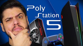 PolyStation 5 da AMD RTX 3070 por R 2mil PES 2022 GRÁTIS VÍRUS E GTA 6 vazada RX 6600 XT [upl. by Aihsemaj489]