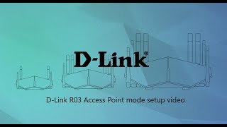 DLink RO3  Access Point mode setup video [upl. by Donela]