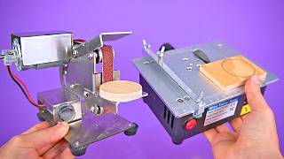 Amazing Mini Hobby Table Saw and Mini Belt Sander for DIY Projects [upl. by Edyth254]