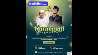 LIVE KARANGJATI BERSHOLAWAT  Bersama Habib Zaidan Bin Haedar Bin Yahya  Hadroh Sekar Langit [upl. by Sirronal]