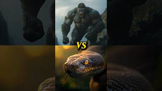 Giant Anaconda VS Monsters amp Animals Kong Phoenix Kraken etc Who will win [upl. by Diella]