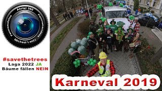 Karneval 2019 mit Ahrtal360 mal schnell durch die Aufstellung des Karnevalszug in Bad Neuenahr [upl. by Cavanaugh]