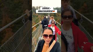 Geierlay Hängeseilbrücke herbst short shortsvideo fyp [upl. by Krissy127]