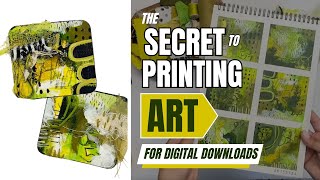 How To Sew On a Card  Collage With Art Prints [upl. by Conah]