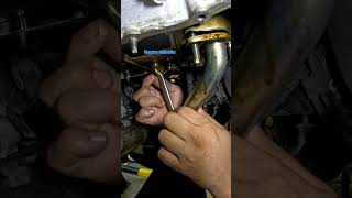 ✅2015 TOYOTA HILUX REMOVING OIL STRAINER DUE TO BLOCKAGE short shorts shortsvideo [upl. by Belicia489]