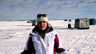 How to Ice Fish on Devils Lake [upl. by Assyla]