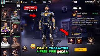 CLAIM THALA CHARACTER  FF INDIA🔥 para SAMSUNGA3A5A6A7J2J5J7S5S6S7S9A10A20A30A50 [upl. by Otter128]