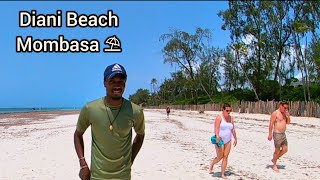 Wow Diani Beach Ukunda Mombasa Kenya 🇰🇪😱❤️ [upl. by Acinod]