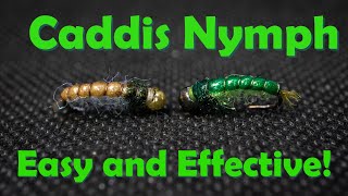 Caddis Nymph  Easy and Effective Fly Tying [upl. by Melisenda]