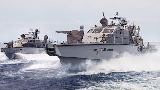 Inside US Navy Super Advanced Boats Patrolling US Waters 247 [upl. by Ardnosak400]