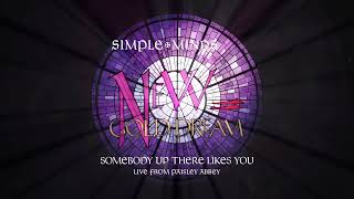 Simple Minds  Somebody Up There Likes You Live From Paisley Official Audio [upl. by Tahmosh778]