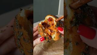 Pumpkin Calzone Pizza autumn Mini Pepperoni amp Cheddar with Onion lifehacks recipeoftheday asmr [upl. by Drislane]