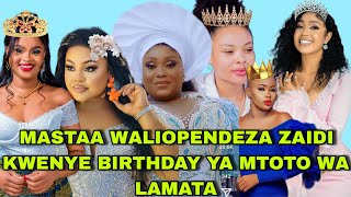 MASTAA WA JUAKALI WALIVYOPENDEZA KWENYE BIRTHDAY YA MTOTO WA LAMATAUTAPENDA [upl. by Fina]