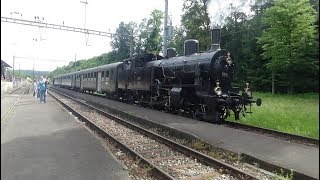 Rundfahrt SBB Historic Bahnpark Brugg [upl. by Dannel332]