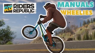 Manuals  Wheelies in RIDERS REPUBLIC [upl. by Fellows375]