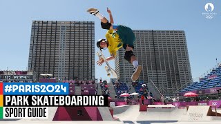 So how does Park Skateboarding work at the Olympics  Paris2024 [upl. by Telrahc197]