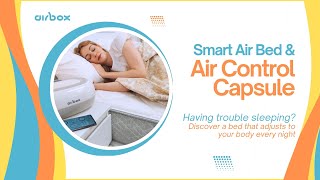 AIRBOX Smart Air Bed With Air Control Capsule [upl. by Koa]