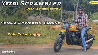 2024 YEZDI Scrambler  with Better refinement and low end response  Tamil Review  Chakkaram [upl. by Origra]