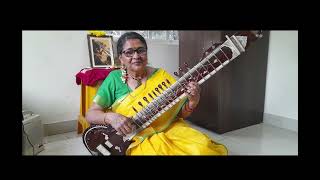 Albela Sajan  Ahir Bhairav  Sitar  Meena Raman [upl. by Ees]