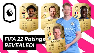 FIFA 22 Ratings Revealed The Premier Leagues best players  Uncut [upl. by Ryun747]