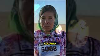 María Isidora Rodríguez La Fuerza Rarámuri Triunfa en la Gran Carrera del Desierto mexico [upl. by Enyamrahc]