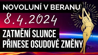 Zatmění Slunce a Novoluní v Beranu 84 2024 [upl. by Yajiv]