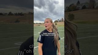 That one teammate who only comes to practice to talk soccer soccergirl [upl. by Ak637]