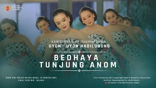 Bedhaya Tunjung Anom Uyon Uyon Hadiluhung Sapar Je 1958  19 Agustus 2024 [upl. by Adachi]