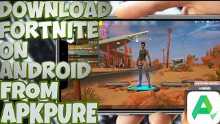 How To Download Fortnite for Android From Apkpure HD [upl. by Job]