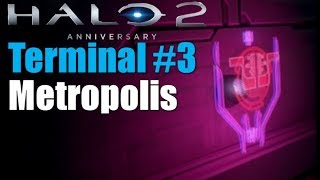 Halo 2 Metropolis Terminal Location Walkthrough Video Lets Play MCC 1080p 60fps [upl. by Bevers]