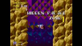 Sonic 2 Hidden Palace Zone in Mystic Cave [upl. by Bobby]