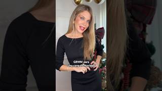 GRWM para una cena de Navidad tendencias christmasoutfits makeup [upl. by Rubia]