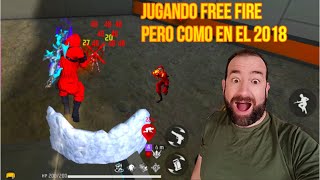 EL TEAM BOTCITO 😎 JUGANDO FREE FIRE PEOR COMO EN EL 2018 ☠ [upl. by Oiludbo755]