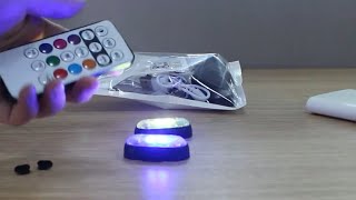 RGB Car LED Light Review 2024  Wireless LED Strobe Lights with Remote Control [upl. by Aynotel523]