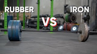 Rubber Vs Iron Weight Plates Which Should YOU Buy  6 Differences Between Bumper amp Metal Weights [upl. by Ellersick]