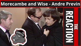 Blocked in UK  American Reacts to Morecambe and Wise  Andre Previn The full sketch [upl. by Culver556]