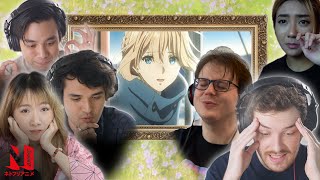 AniTubers React to Violet Evergarden  Netflix Anime [upl. by Lipinski508]