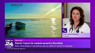 Patru români au fost diagnosticați cu malarie severă după ce au călătorit în Zanzibar [upl. by Namyac75]