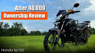 HondaSp125 Ownership Review After 40000 KM Done  BS6 [upl. by Arleyne416]