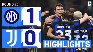 INTERJUVENTUS 10  HIGHLIGHTS  Inter extend their lead at the top with huge win  Serie A 202324 [upl. by Ferdinande]