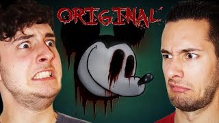 PAUL AND TOM REACT TO ORIGINAL  SUICIDE MOUSE  aka MAGROLO MOUSE VIDEO [upl. by Yrelbmik668]