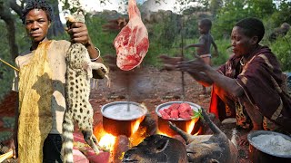 Why Do Hadzabe Hunters Go With Pots In The Wild  See What Happens  African Village LifePt 2 [upl. by Okia]