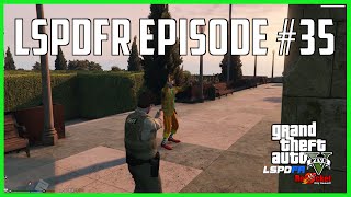 GTAV LSPDFR 35  Search Warrant Plugin Taser Sound Override and Homie the Clown [upl. by Auqinot]