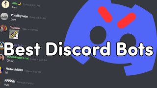 Best Bots to add to your Discord Server in 2021 [upl. by Linn]